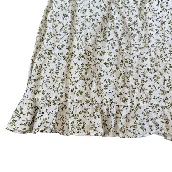 Reformation Desiree Linen Dress Ivy - Picture 7 of 11